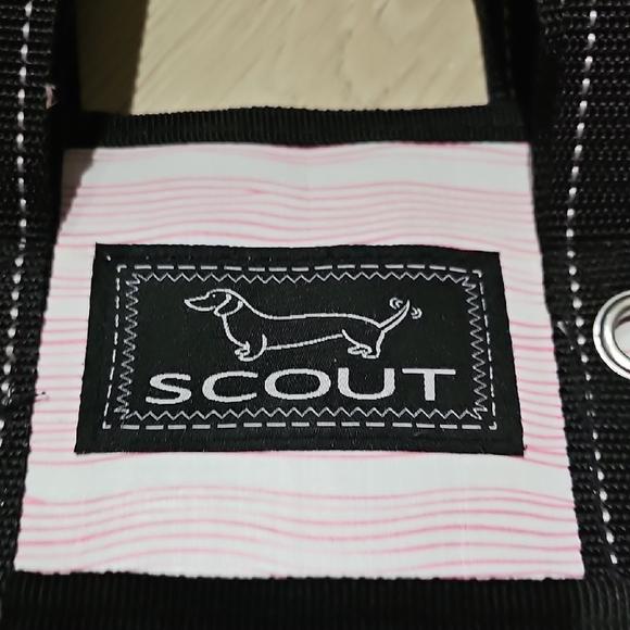 Scout Pink and Black Striped Tote Bag - Picture 3 of 7